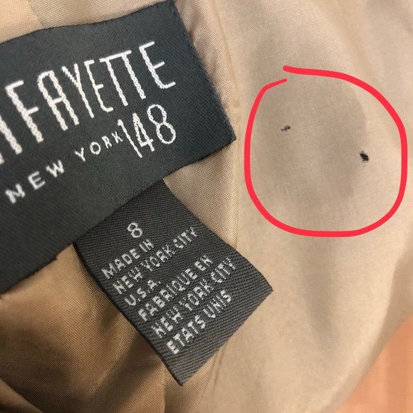 Lafayette New York 148 | Silk & Wool Tweed Blazer - Picture 7 of 8